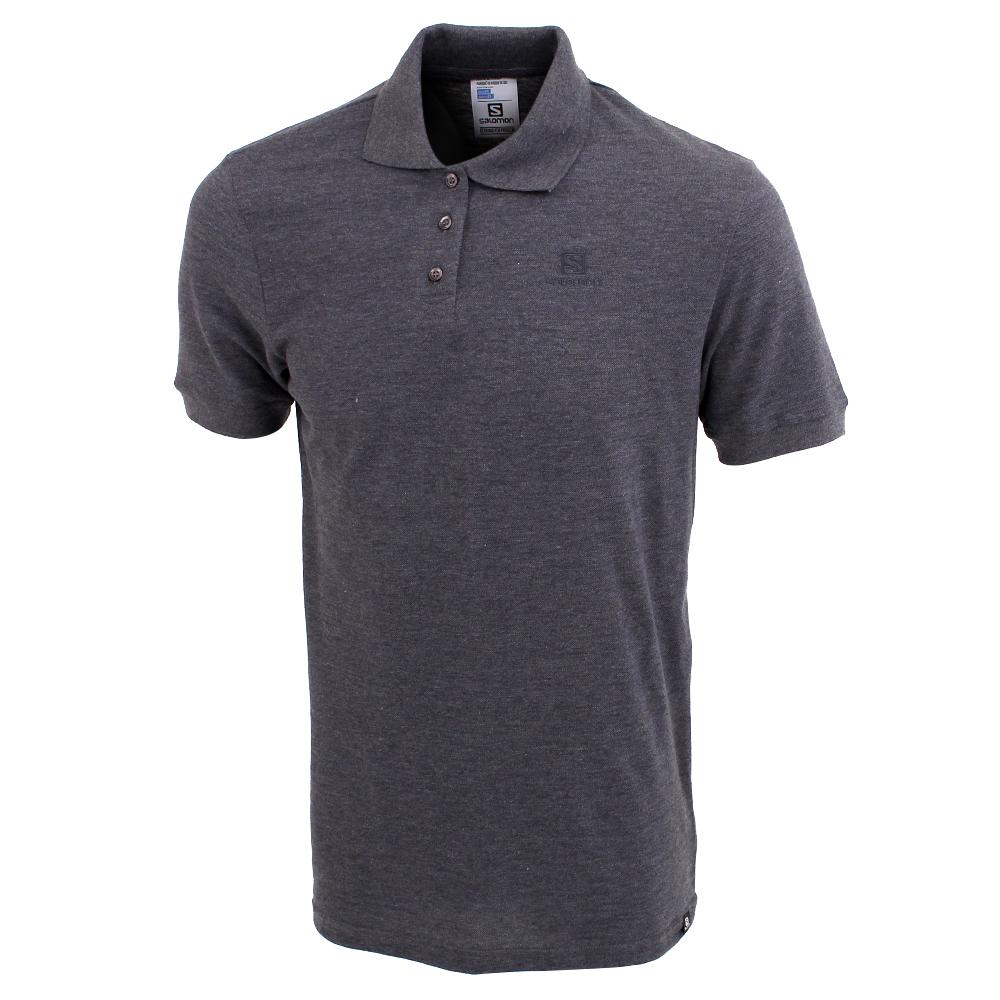 Salomon Singapore Mens T-shirts - GARY GOLFER M Grey | 42970-FAYE